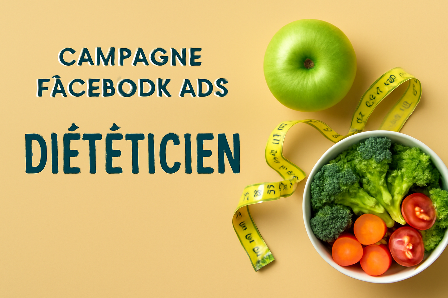 Campagne Facebook Ads pour Diététicien
