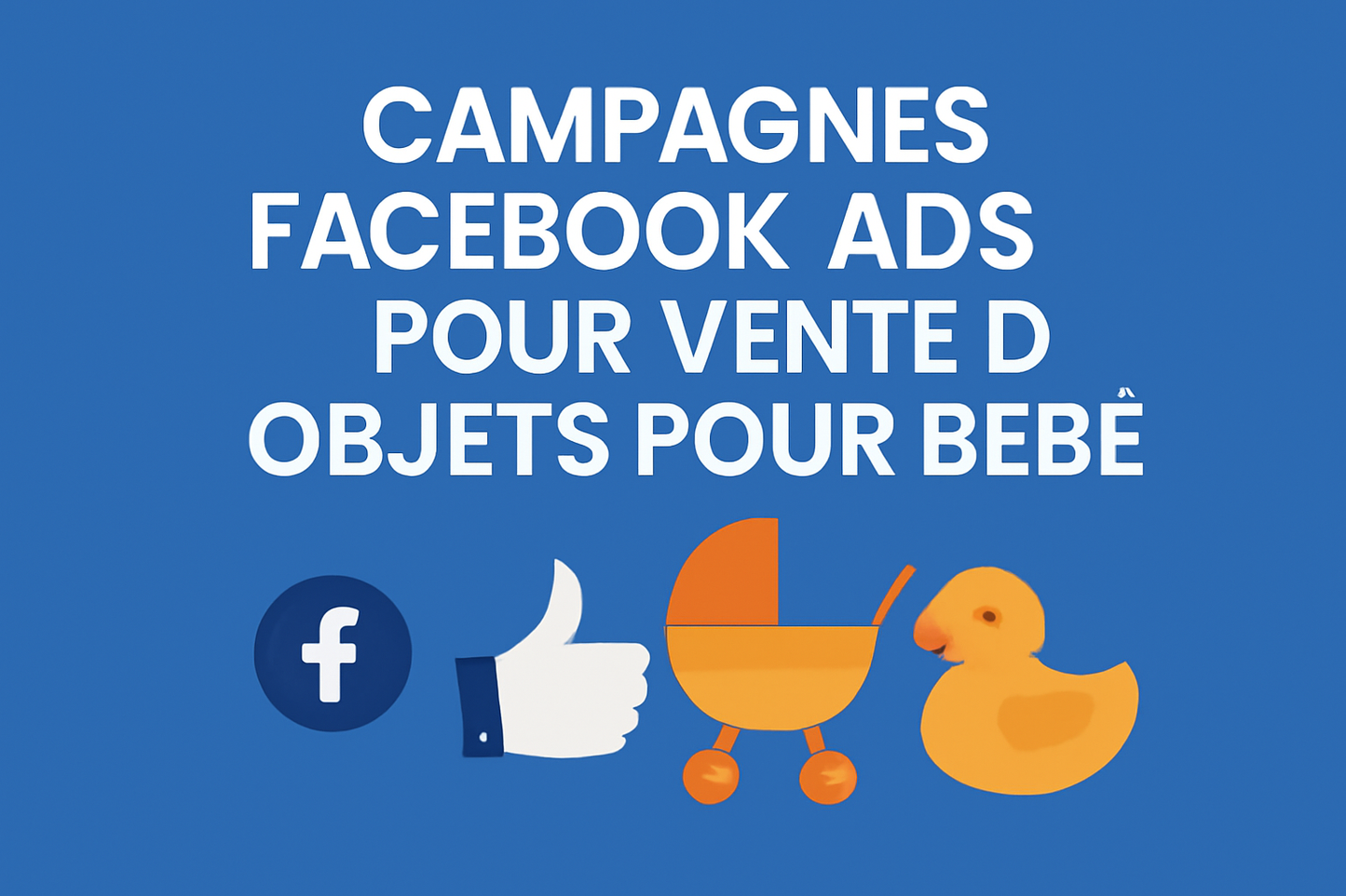 Campagnes facebook ads pour Vente d’objets pour bébé