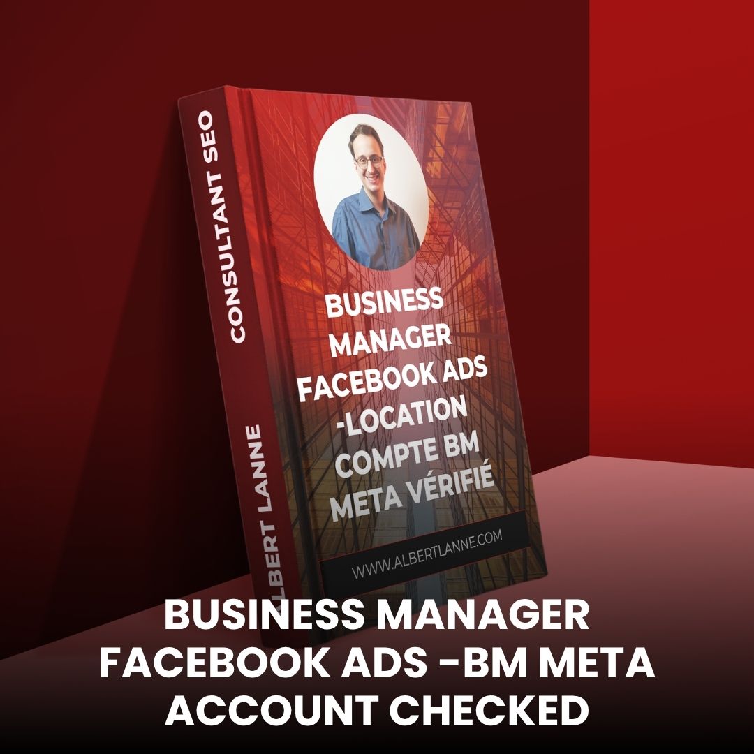 Administrador de negocios Facebook Ads -BM Meta Cuenta verificada
