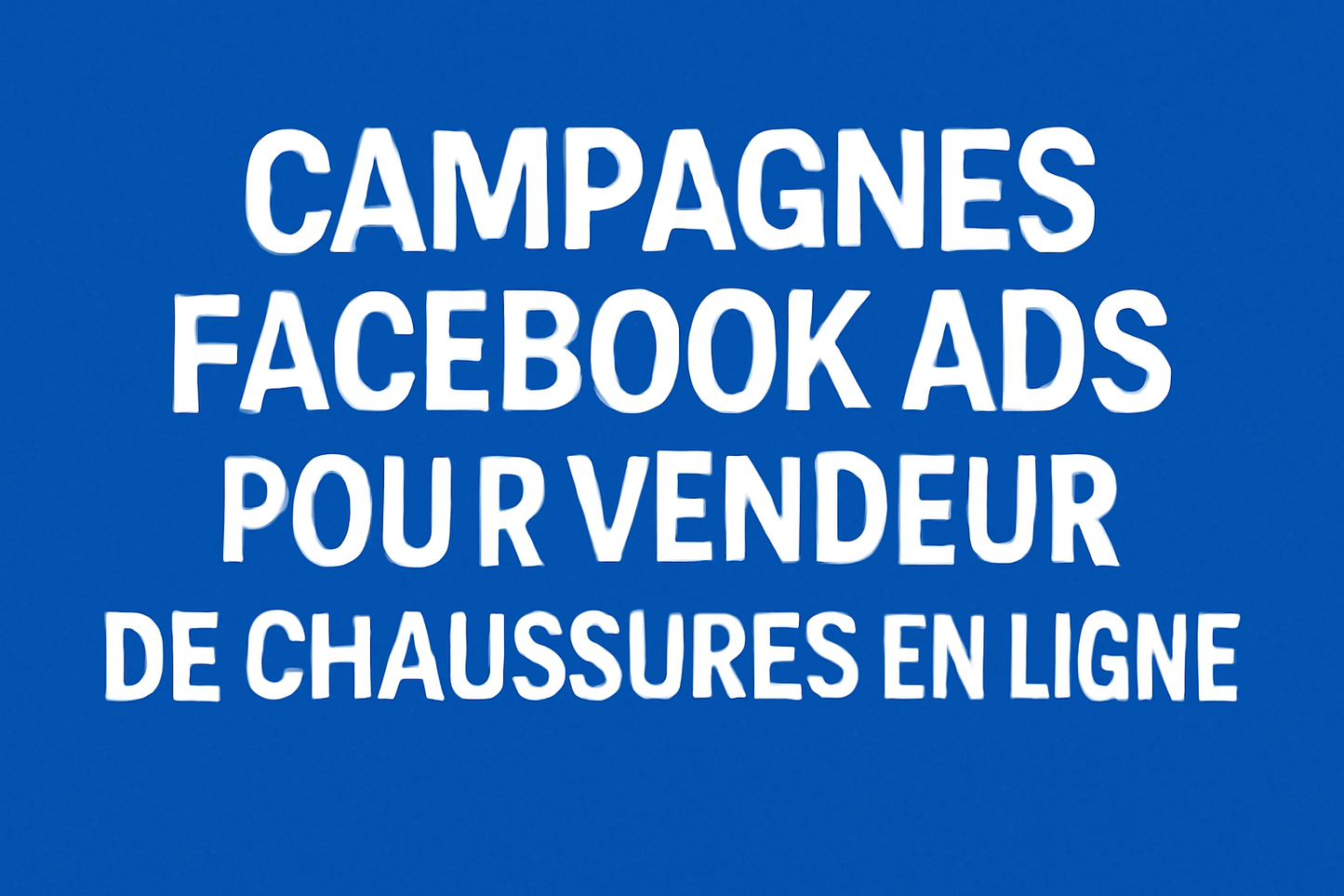 Campagnes facebook ads pour Vendeur de chaussures en ligne