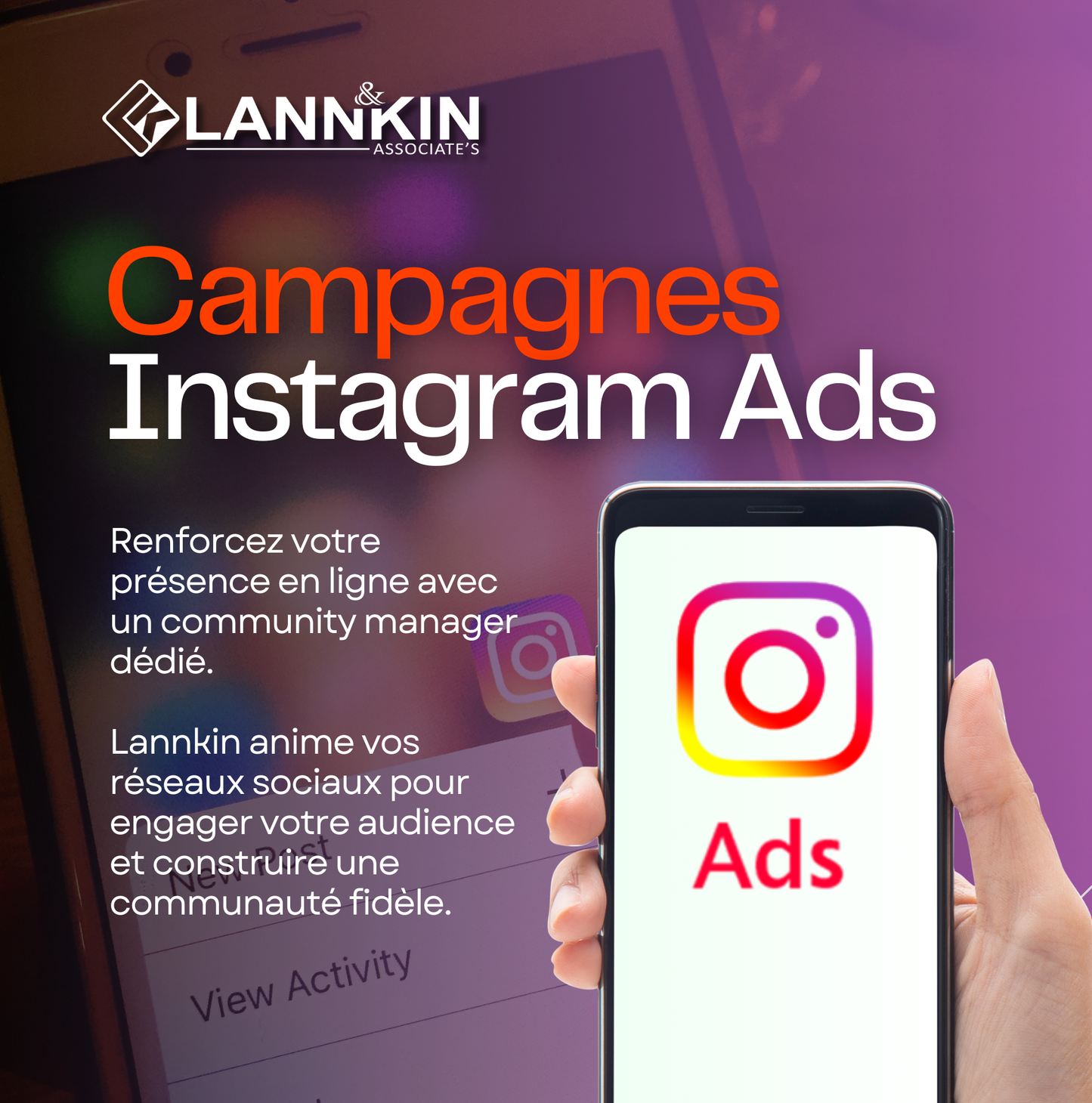 Ads Ads Instagram Ads: дайте жизнь вашему бренду с Lannkin