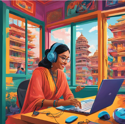 Asistente virtual en Bangladesh