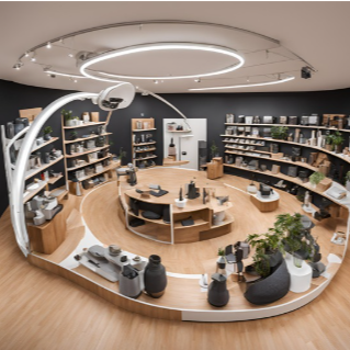 インタラクティブな体験のための360°製品写真