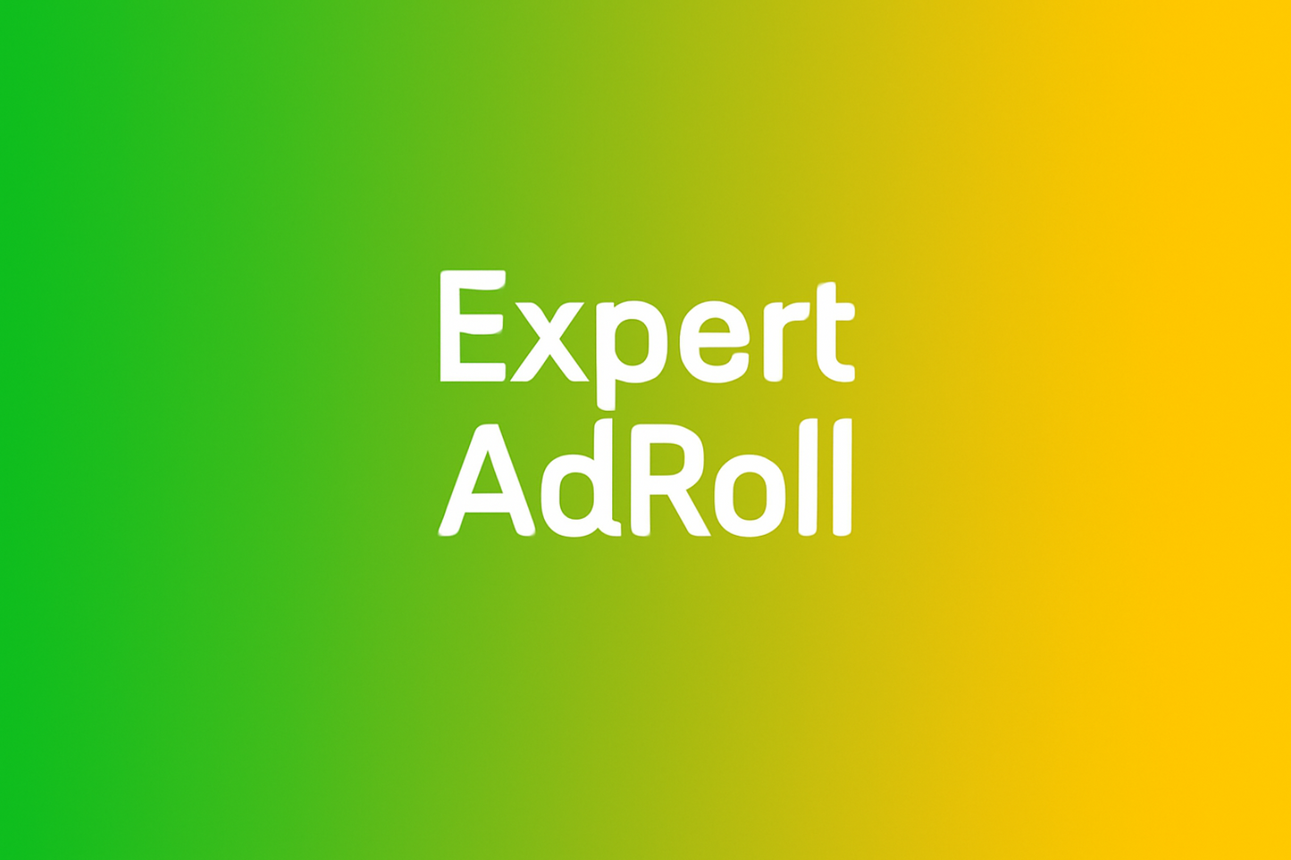 Expert AdRoll
