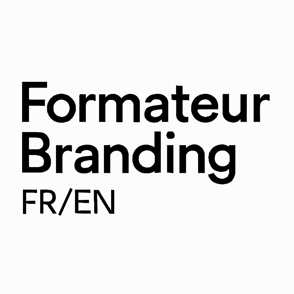 Formador en Branding FR/EN