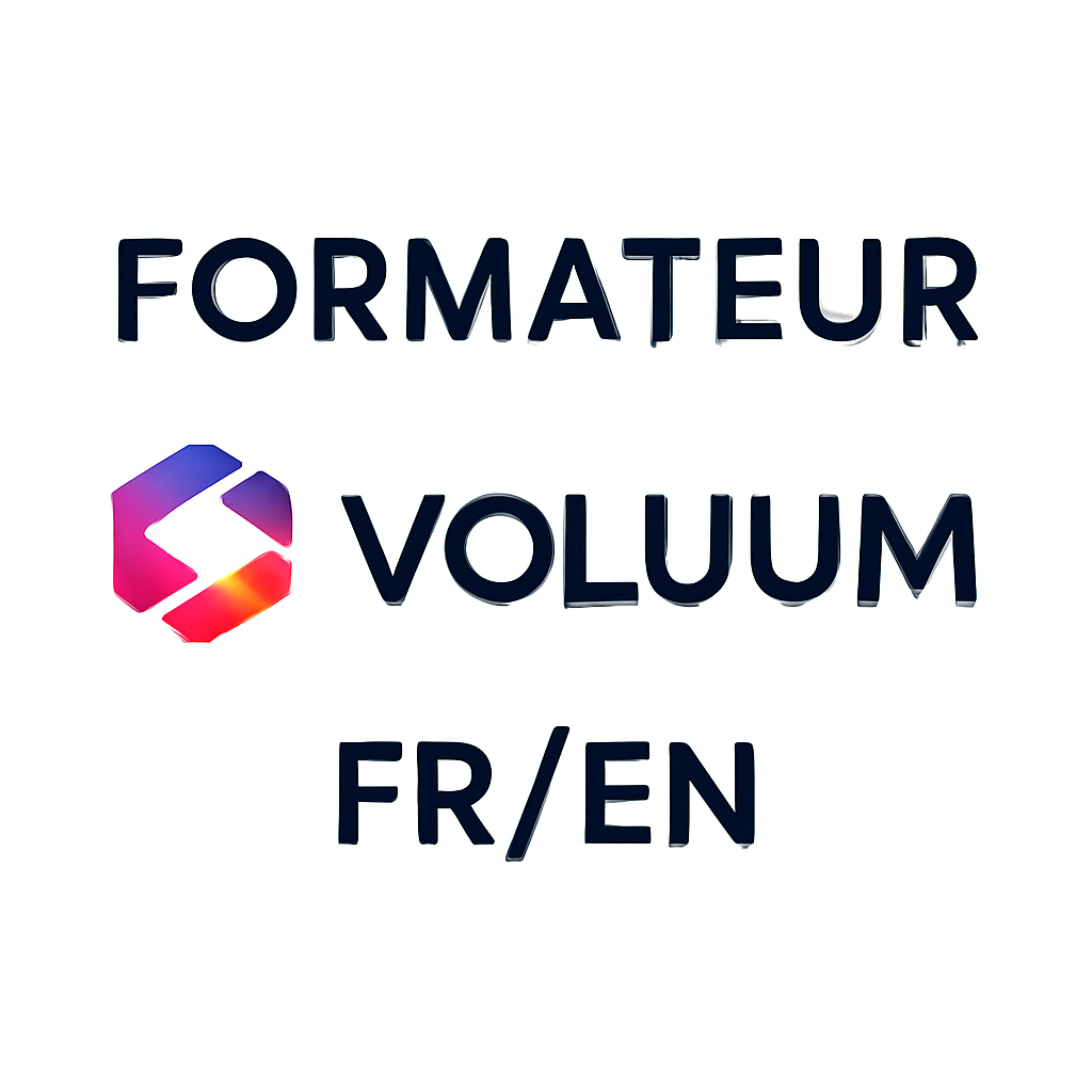 Formateur voluum FR/EN