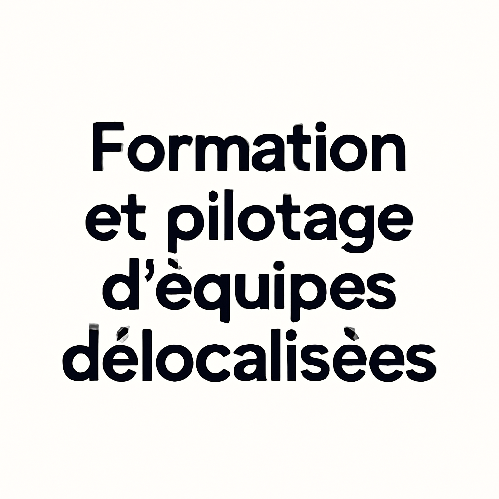Formation et pilotage d’équipes délocalisées