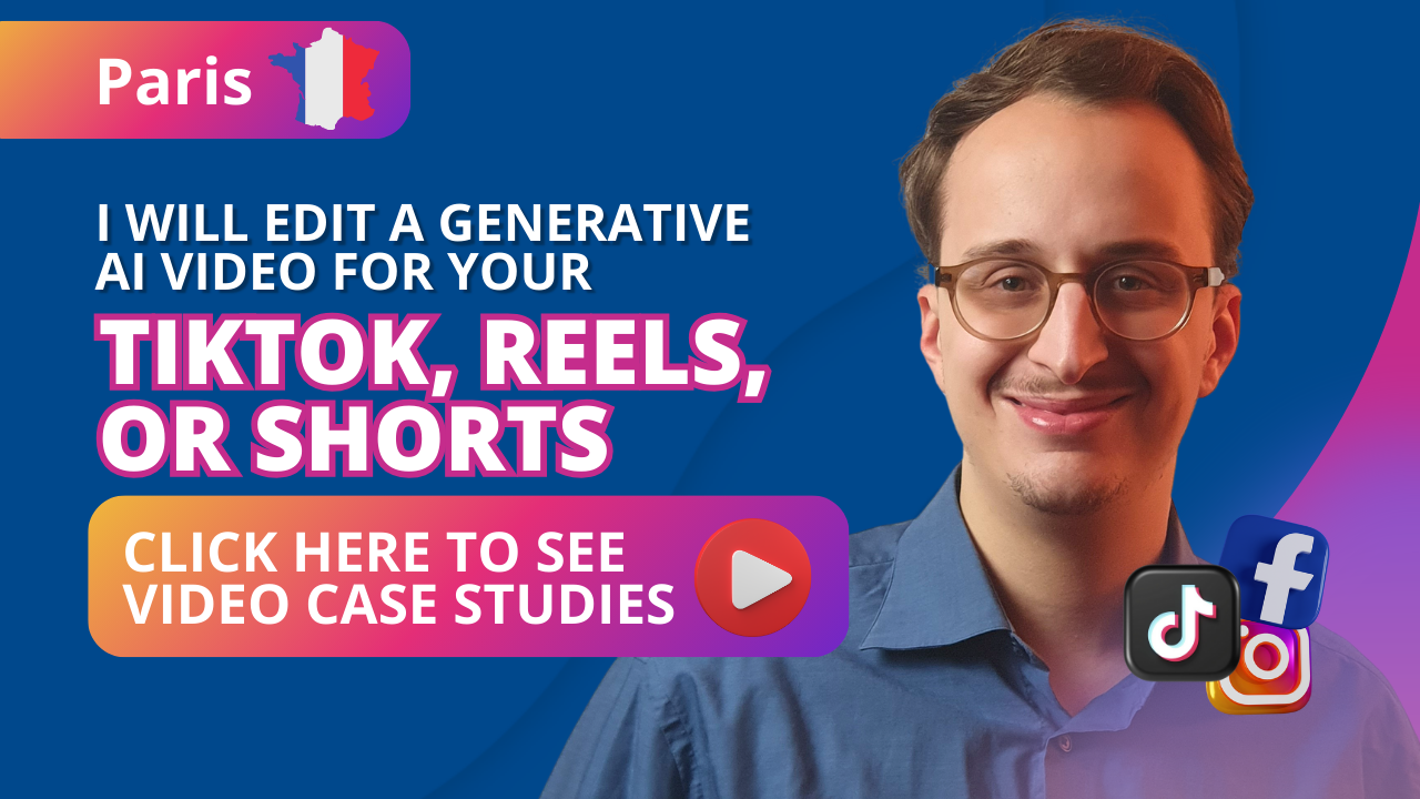 Vidéos génératives pour vos TIKTOK, REELS ou SHORTS
