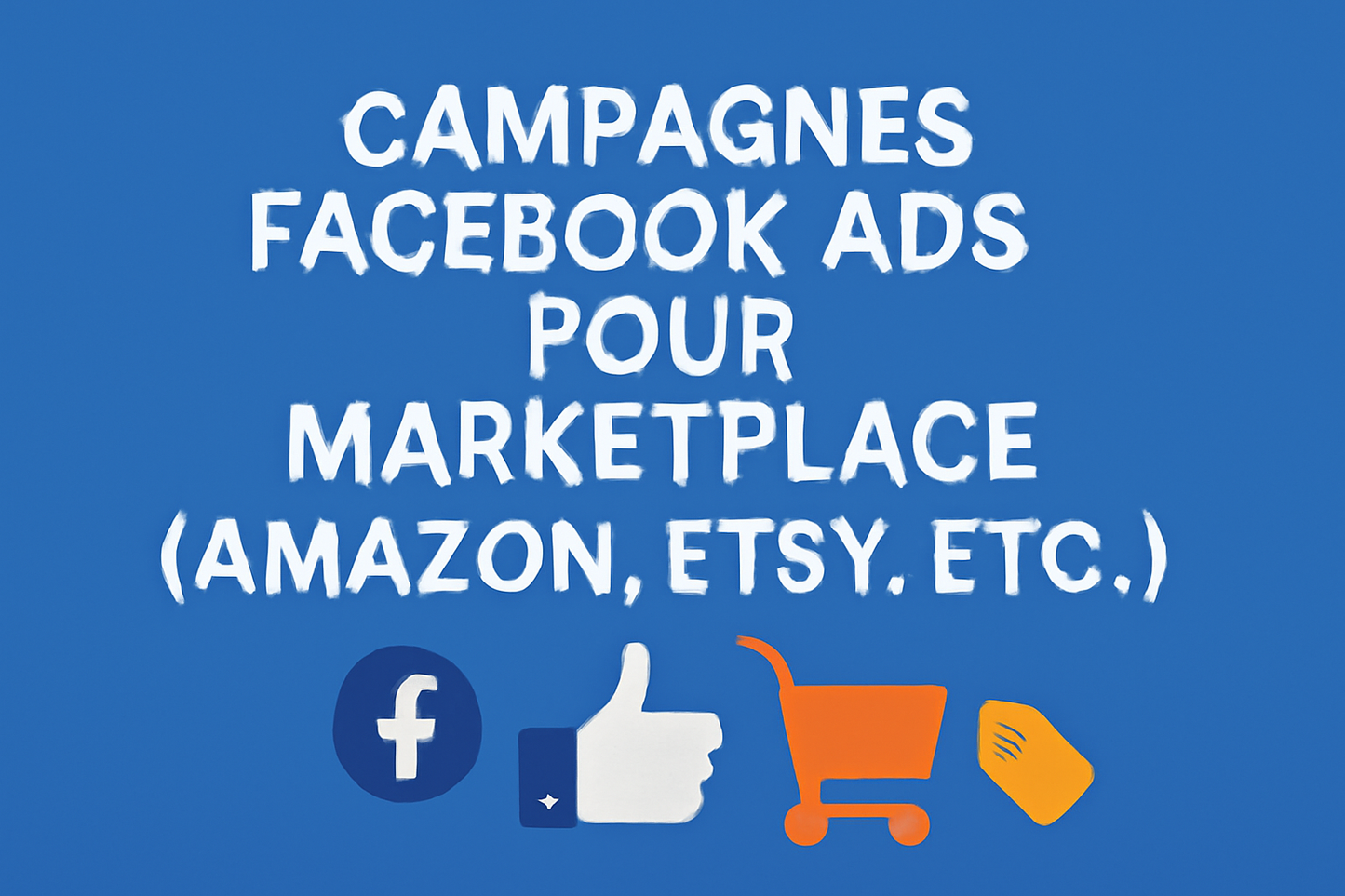 Campagnes facebook ads pour Marketplace (Amazon, Etsy, etc.)