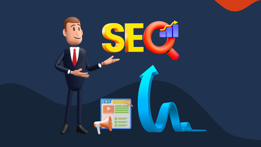 3D ILLUSTRATION OF AN SEO CONSULTANT