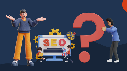 3D ILLUSTRATION OF WHAT IS SEO