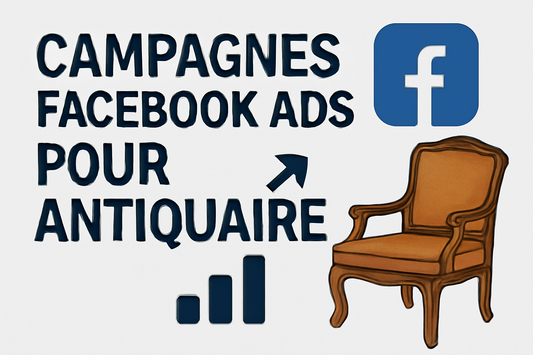 Campagnes facebook ads pour Antiquaire