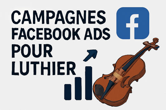 Campagnes facebook ads pour Luthier