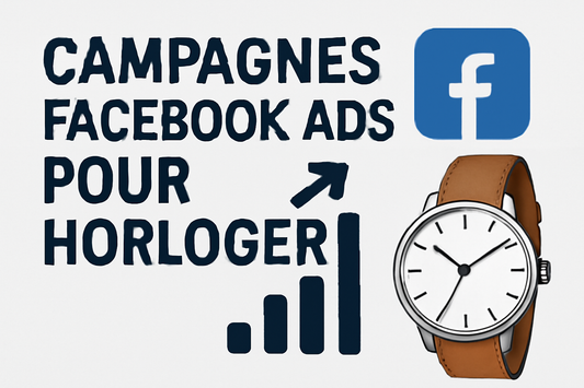 Campagnes facebook ads pour Horloger