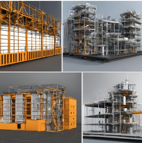 Création de maquettes numériques pour projets industriels