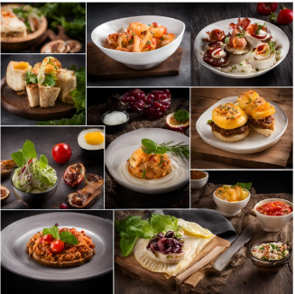 Photographie alimentaire pour menus et publicités