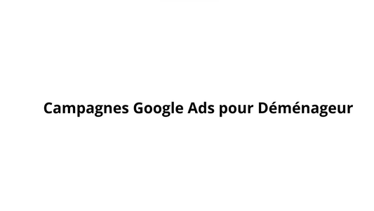 为 Mover 打造的 Google 广告系列