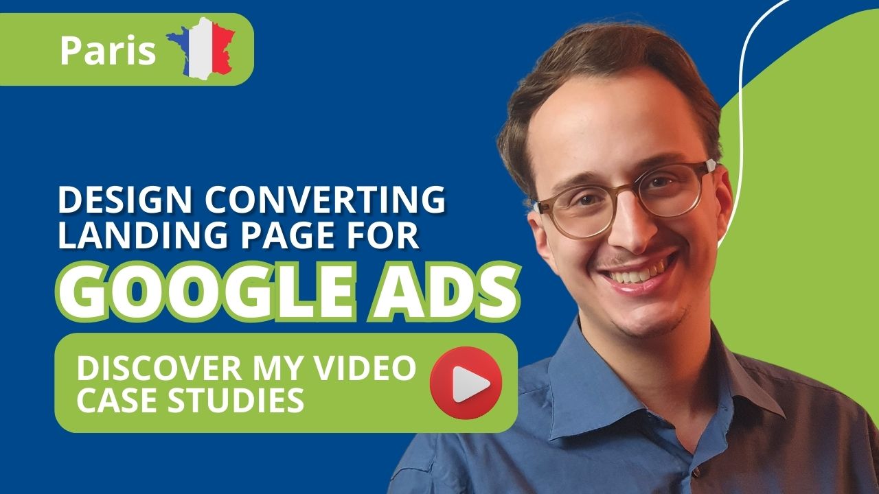 Concevez une page d'atterrissage optimisée pour Google Ads