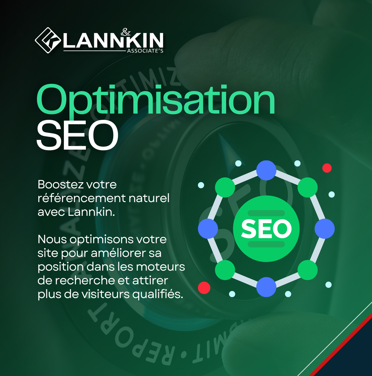 Optimisation SEO : Attirez plus de visiteurs qualifiés avec Lannkin