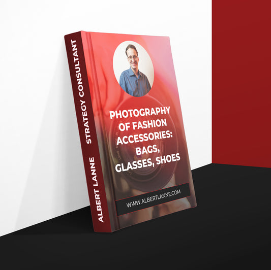 Fotografía de accesorios de moda: bolsas, vasos, zapatos