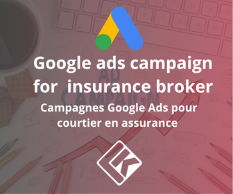 针对保险经纪人的 Google Ads 广告系列
