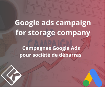 Campagnes Google Ads pour Société de débarras