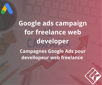 フリーランスのウェブ開発者向けGoogle Adsキャンペーン